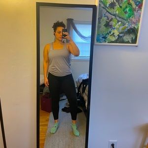 Gymshark Pale Purple Tie Top